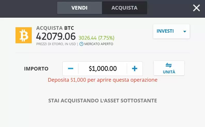 Comprare e vendere criptovalute