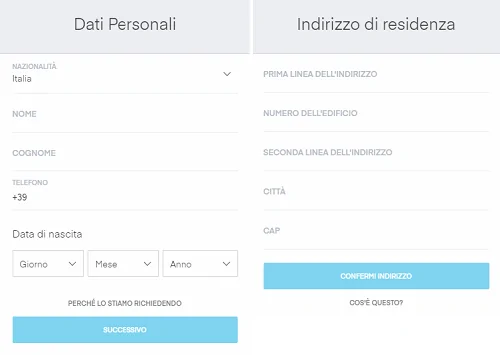 registrati su trading 212